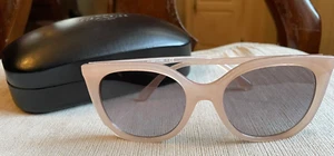NWOT COACH SUNGLASSES STYLE 511311 COLOR MILKY BLUSH W. CLAMSHELL CASE NEW - Picture 1 of 7