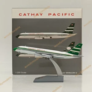 1:200 CATHAY PACIFIC VR-HFY / Convair 880M(22M-3) MIT STÄNDER Diecast Modell - Bild 1 von 7