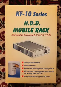 KF-10 Series H.D.D. Mobile Rack w/ Removable Frame for 3.5" & 2.5" H.D.D. - Picture 1 of 9