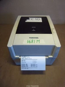 Toshiba B-EV4T-GS14-QM-R Thermal Barcode Label Printer LAN USB PARALLEL - 1681 M - Bild 1 von 11