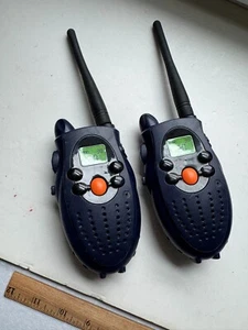 Brooklyn Lollipop T/6541 Xian Xin Dark Blue Walkie Talkie Kids Toy Set of 2 - Zdjęcie 1 z 3