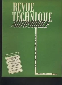 (C4)REVUE TECHNIQUE AUTOMOBILE SIMCA ARONDE/ SIMCAMATIC / CAMION DIAMOND T - Imagen 1 de 2