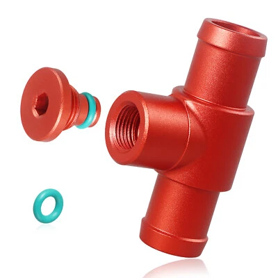 Conector de manguera de calefacción de aluminio mejorado 1x para sedán Infiniti G35 2003-2006 Foto 1 de 4