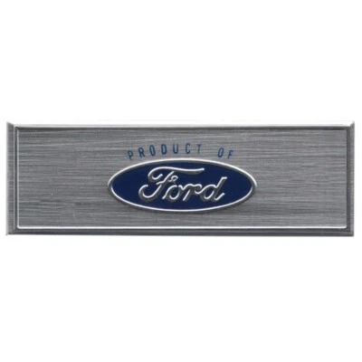 1967 Ford Mustang, 67 Falcon, 67 Fairlane Scuff Plate Decal - Image 1 of 3