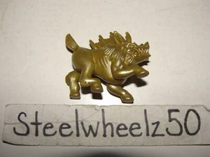 Figura de mascota Star Trek The Next Generation Klingon Targ 1992 Playmates Gold TNG - Imagen 1 de 3