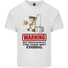 Fishing Warning May Start Talking Funny Kids T-Shirt Childrens