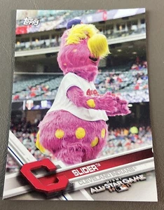 Cleveland Indians/Guardians Mascotte Slider 2017 Topps Card (esclusiva ASG) bella - Foto 1 di 4