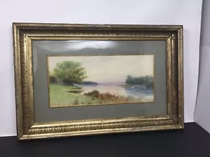 WILLIAM G. PUDDEFOOT Aquarell Gemälde Martha’s Vineyard Landschaft aufgelistet - Bild 1 von 12