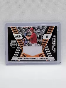 2021 Panini Elite Extra Edition First Round Materialien Benny Montgomery #FRM-BM - Bild 1 von 1
