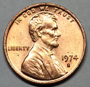 1974 S Lincoln penny DDO/DDR MINT MARK ERRORS-NICE CONDITION! - Picture 1 of 15