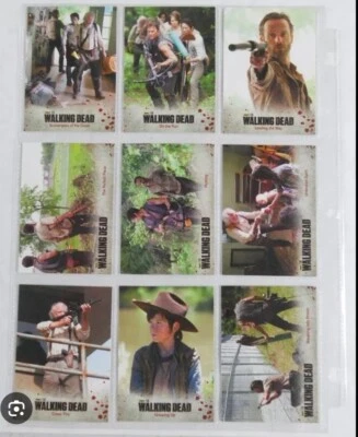 Walking Dead Season 3 Part 1 Complete Base Set ( 1-72 ) Cryptozoic AMC with Box! - Image 1 of 4