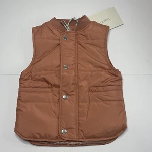 Liewood Quilted Vest Girls 3M-10Y Pink Allison Water Wind Resistant NWT - Picture 1 of 11