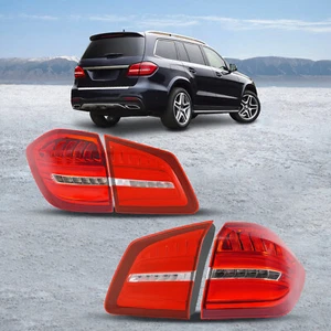 Inner&Outer Tail Light For 17-19 Mercedes-Benz GLS450 GLS550 GLS63 AMG LH + RH - Picture 1 of 16