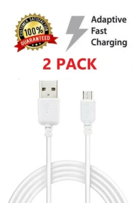 2Pack 3Ft Micro USB Charge Cable Charger Cord for Amazon Kindle Fire HD 7/8 - Image 1 of 2