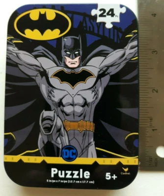 Batman Bundle: 24-piece puzzle, Hot Wheels Batmobile NEW ships next business day - Image 1 of 4