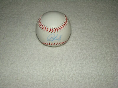 César Izturis Firmado a Mano Béisbol MLB Cachorros Jays Cardenales Rojos Autógrafo Foto 1 de 4