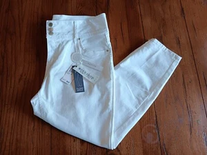 Workshop Republic Clothing Women's White Skinny Ankle 16 Petites - Picture 1 of 12