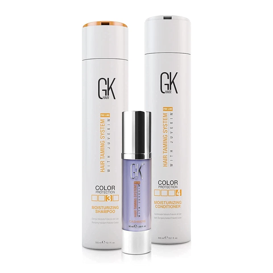 GK HAIR shampoo conditioner set women men color treated Frizzy Unmanageable Hair - Image 1 of 1