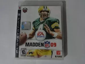 Usado en Excelente Condición Madden NFL 09 Sony Playstation 3 PS3 Juego Completo Envío Gratis - Imagen 1 de 3