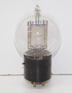 Vtg Western Electric 101F Engraved Base WE Tennis Ball Amp Vacuum Tube Untested - Picture 1 of 9