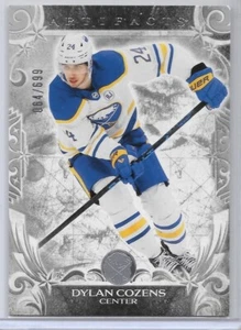 DYLAN COZENS 2024-25 UPPER DECK ARTIFACTS SILVER SP INSERT/# 64/699/SABRES - Picture 1 of 2