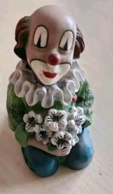 Gilde Clowns Kleiner Blumenfreund  Nr.35483 Deko Figur 1a Zustand Comedy - Bild 1 von 4