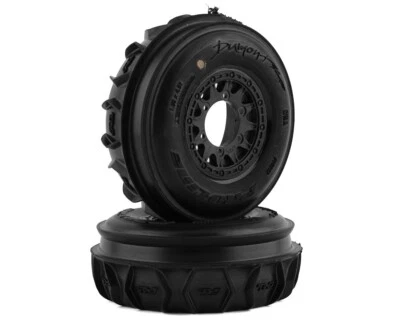 Pro-Line Dumont Paddle/Rib 2.2/3.0 Pre-Mounted Front Tires w/Raid Wheels Slash - Image 1 of 4