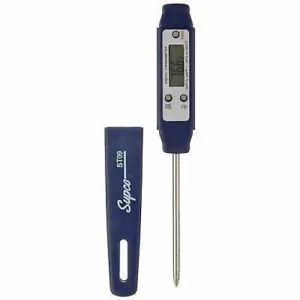 Supco ST09 Digital Pocket Thermometer, 2-1/2" Stem, -40 to 392 Degree F - Picture 1 of 1