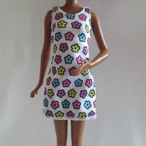 NEW! 2022 Barbie Skipper Babysitters Stroller Doll White Flowery Summer Dress - Picture 1 of 6