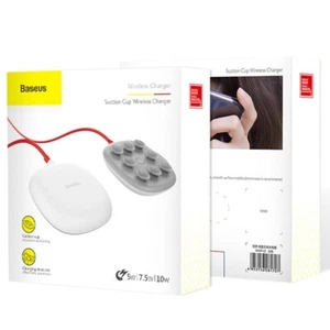 Cargador inalámbrico rápido BASEUS Qi ventosa 10W - Imagen 1 de 16
