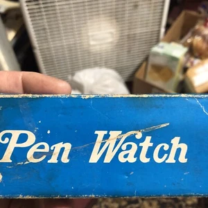 Vintage Advance Watch Co. Ballpoint Pen Digital Watch I think It Works Ok - Picture 1 of 7