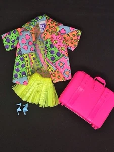 1993 Barbie Dream Vacation Fashion 10754 Hula Rock Hawaiihemd Koffer - Bild 1 von 7