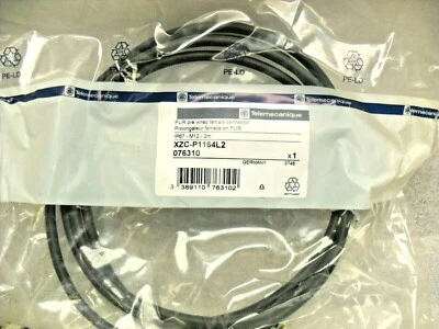 Telemecanique XZC-P1164L2 -  M12, 5-Pin, 2m, Sealed factory Bags    Foto 1 de 3