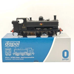 Dapol 7s-007-011 O Gauge 57xx Pannier 7714 BR Black Late Crest 21DCC -Locomotive - Foto 1 di 14