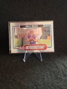 Nfl Panini Trading Cards J.J. McCarthy 2024 Absolute I-JMY RC, Vikings - Bild 1 von 2