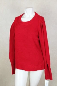 Style & Co Neu Damen Langarm Rot Pullover Rundhals Neu mit Etikett ___ B10D3 - Bild 1 von 4