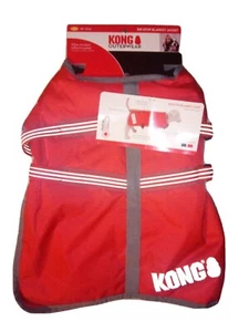 Neu KONG rot Rip-Stop Hundedecke Mantel, klein, 14-17" reflektierende Jacke Mantel - Bild 1 von 3