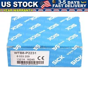 NEW Sick WTB8-P2231 WTB8P2231 6033209 Photoelectric Sensor Encoder in Box - Picture 1 of 3
