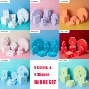 Photography Background Props Hard Foam Geometric Photo Backdrop Prop INS Style - Picture 1 of 18