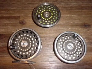 Hardy Bros Marquis #7 Fliegenrolle Made in England mit 2 Ersatzspulen - Bild 1 von 5