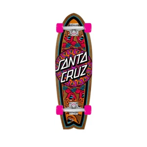 SANTA CRUZ MANDALA HAND STREET CRUISER SHARK MULTICOLOR COMPLETE - 8.8" x 27.7" - Picture 1 of 2