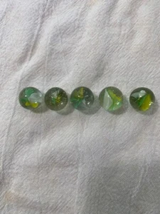 5 cat's eye marbles - Picture 1 of 2