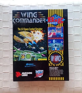 Wing Commander The 3D Space Combat Simulator Origin PC Big Box Jackson Libri - Picture 1 of 10
