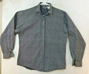 Vintage Rocky Mountain Damen Medium schwarz kariertes Langarmhemd - Bild 1 von 6