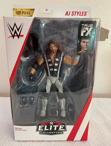 AJ Styles - WWE Elite "Top Talent 2018" Cover