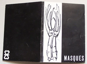 MASKEN Katal. expo. Maison de la Culture BOURGES 1964 BE ethnische Kunst Antike - Bild 1 von 4