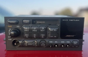 1995-2002 GMC Chevrolet Cadillac AM FM Cassette Radio - Picture 1 of 7