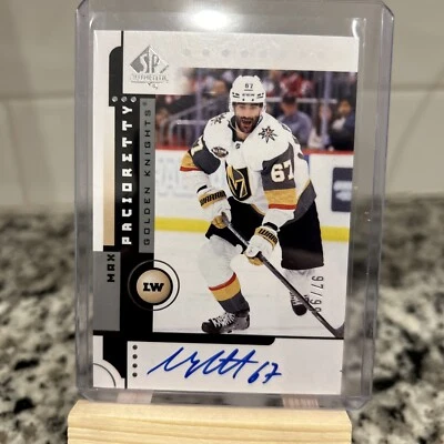 Max Pacioretty #01RA-MP Auto Vegas Knights SP 2021 auténtico retro 2022-23/99 Foto 1 de 2