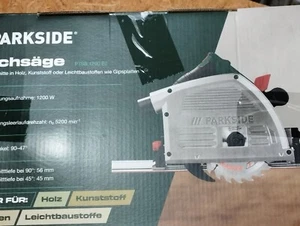 Parkside PTSS 1200 E2 Tauchsäge 1200W + Führungsschiene Tauchkreissäge Säge NEU - Bild 1 von 14