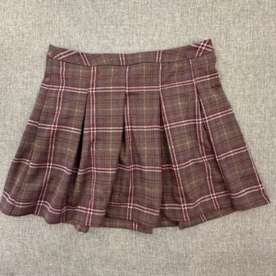 ¡Nuevo! Minifalda plisada Arizona Jean Co precio de venta sugerido por el fabricante $49 colegiala junior cremallera grande Foto 1 de 4